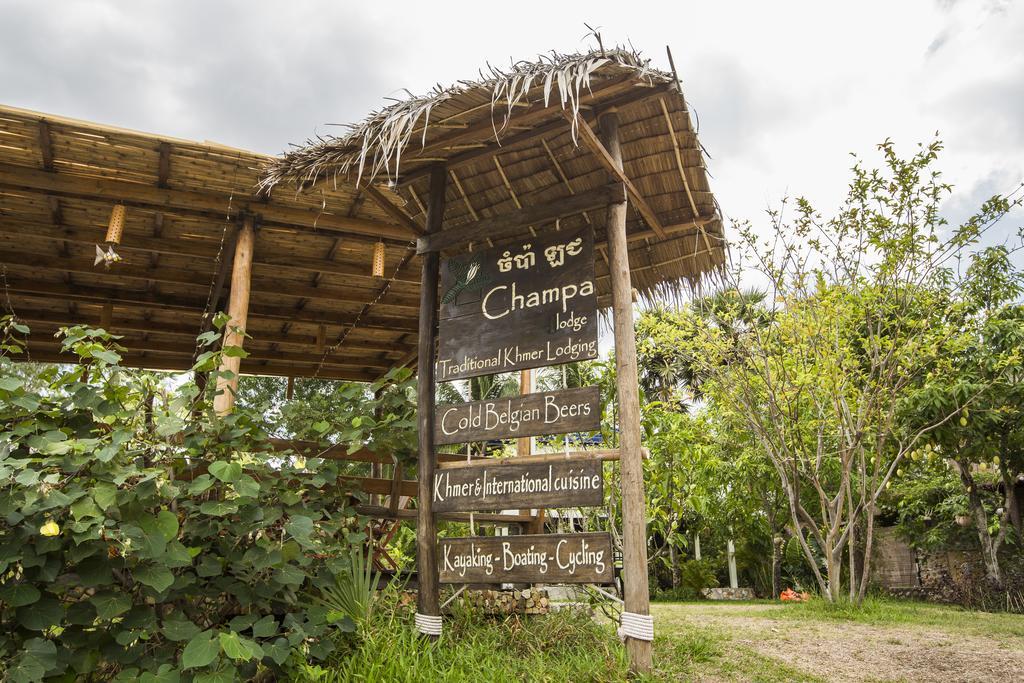 Champa Lodge Kampot Bagian luar foto