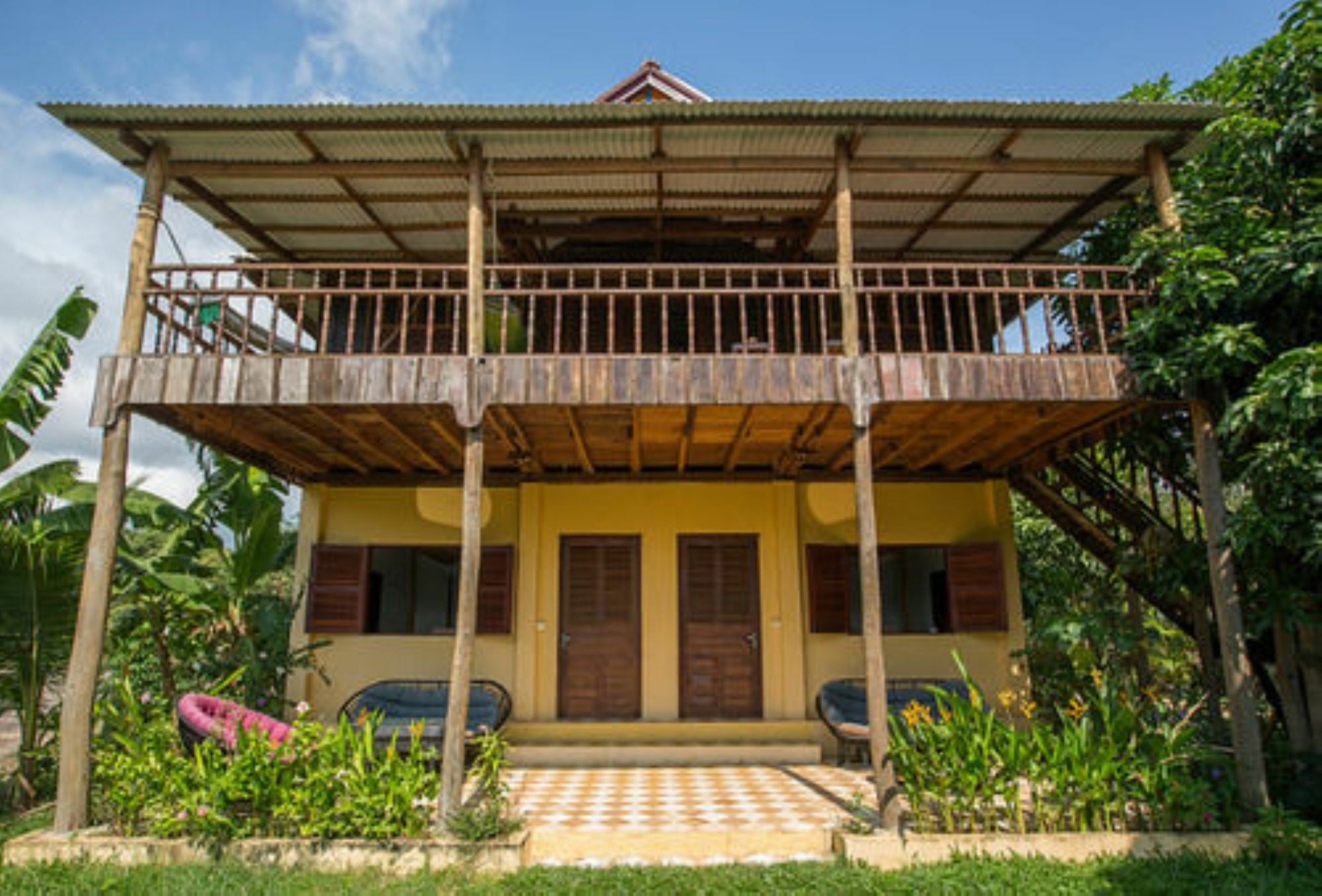 Champa Lodge Kampot Bagian luar foto